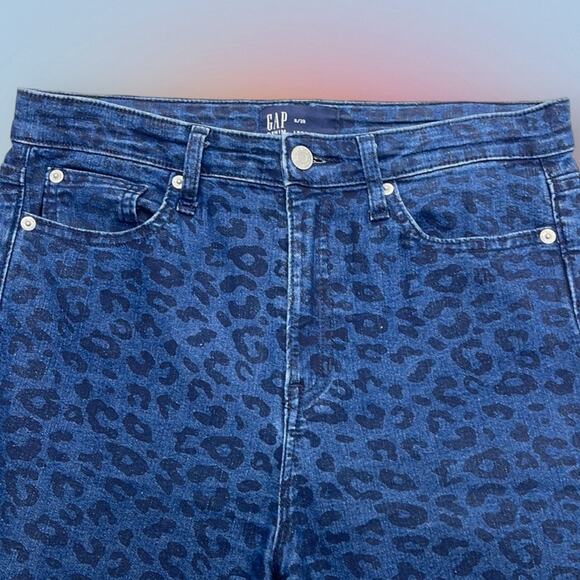 GAP Denim - GAP Women’s 8 / 29 Blue Black Print Legging Jeans